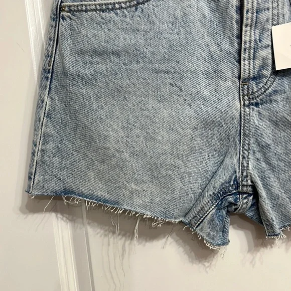 Zara Denim High Rise Short - Picture 3 of 8
